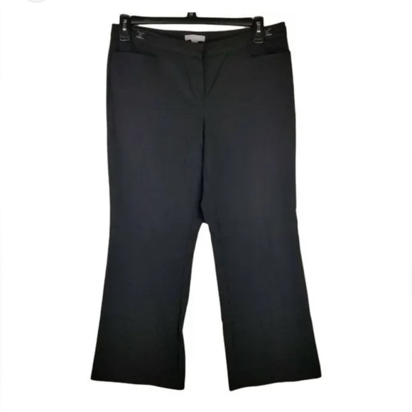 Daisy Fuentes Black Crop Dressy Trouser - Picture 1 of 6